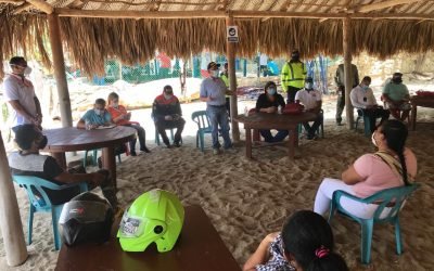 En mesas de trabajo, Distrito estableció aforo y otras condiciones para la reapertura de Playa Blanca