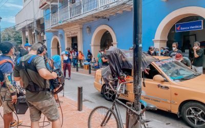 Grabaciones de la “Reina del Sur” se toman las calles de Santa Marta