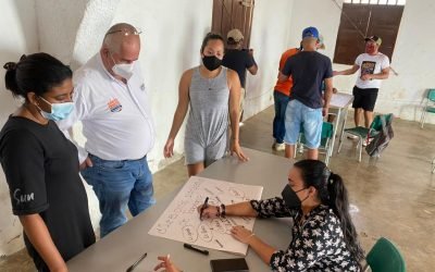 Indetur apoya mesa de trabajo con la comunidad de Taganga para impulsar cambios sostenibles