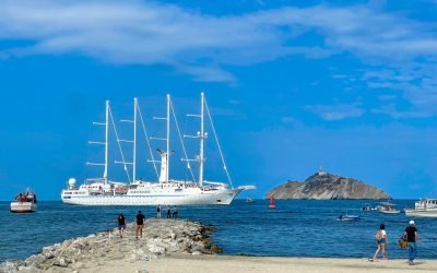 Santa Marta se engalana con la llegada de más de 200 pasajeros a bordo de los cruceros Windstar y Windsurf