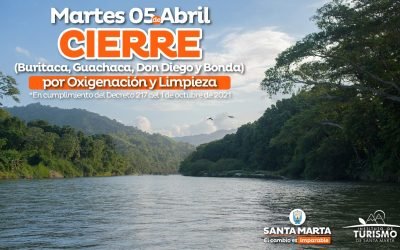 Este miércoles se realiza cierre temporal de playas y ríos para oxigenación