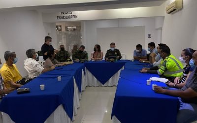 Distrito promueve la creación de frente de seguridad en el corredor turístico de la Troncal del Caribe