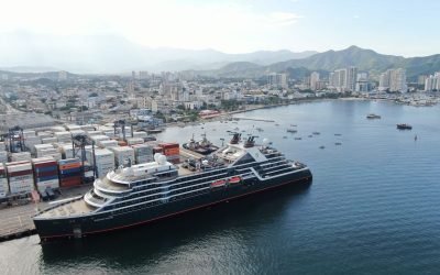Bahía de Santa Marta recibió a visitantes a bordo del crucero Seabourn Venture