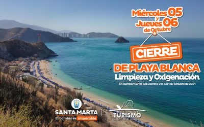 Distrito programa nuevo cierre temporal de playas y ríos para oxigenación